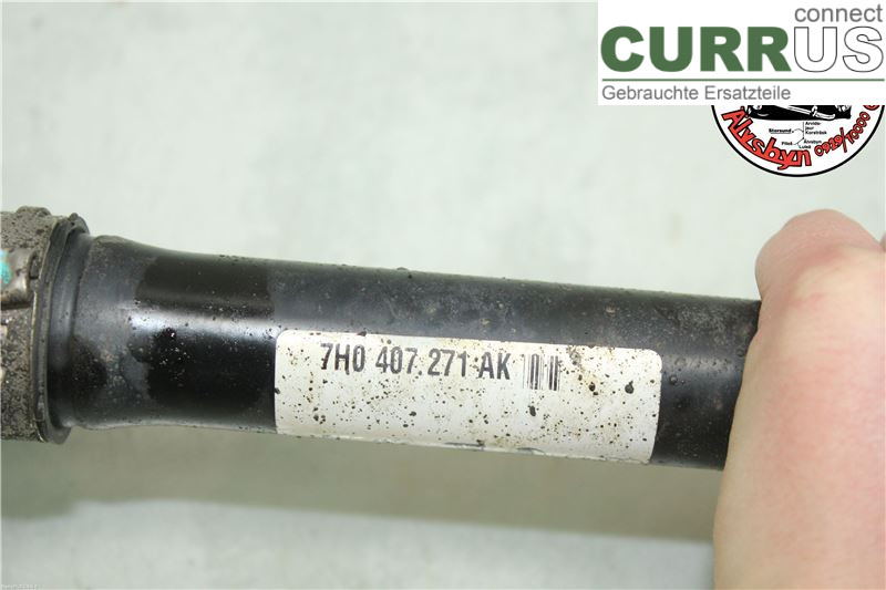 VW TRANSP/CARAVELLE 04-15 Front axle assembly (4WD) 7E0407271N 1.9D R4 102HK