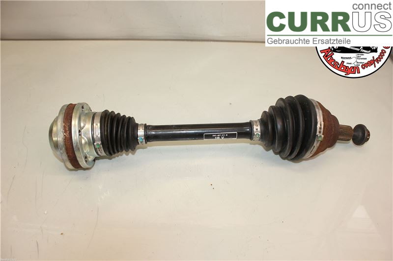 VW CADDY  11-15 Front axle assembly (4WD) 2K3407271BX 1.6 TDI 102HK