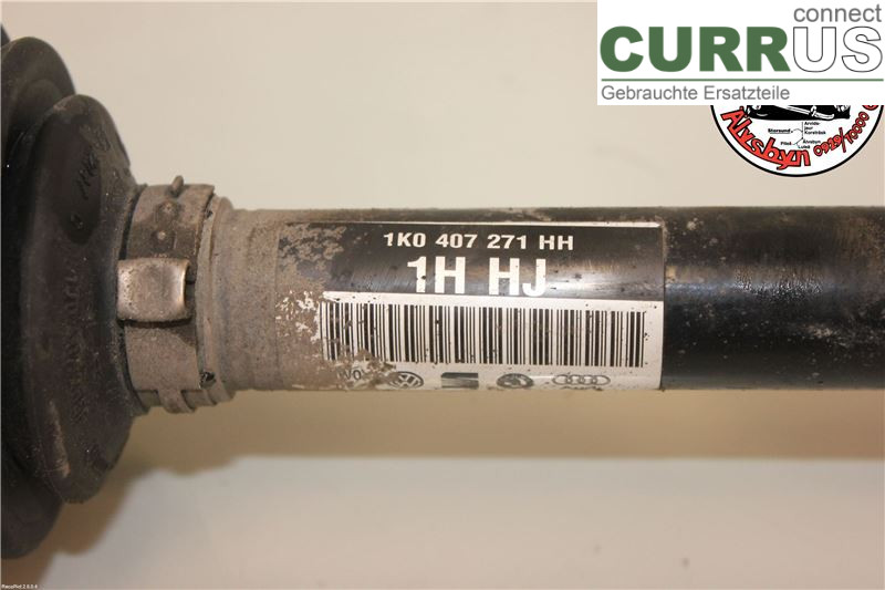 VW PASSAT  11-14 Front axle assembly (4WD) 1K0407761EX 1.4TSITC 160HK