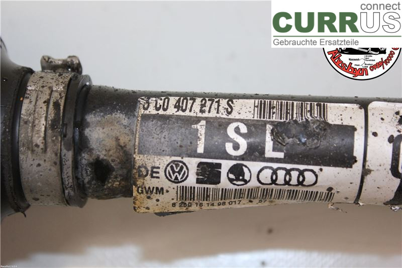 VW PASSAT      05-10 Front axle assembly (4WD) 3C0407271S 2.0 TDI 170HK