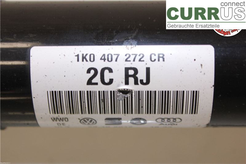 SKODA YETI Części układu napędowego 1K0407272CR 2,0TDI R4 140HK