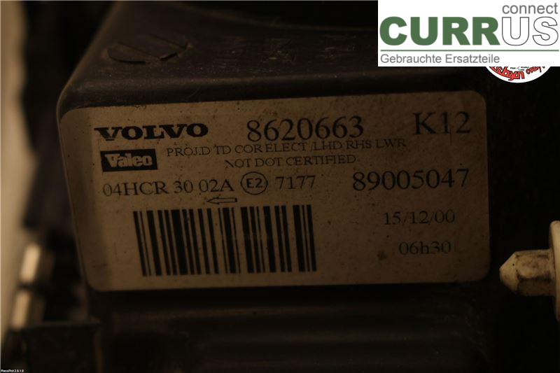 VOLVO S80      99-03 Manualna skrzynia 5-biegowa 8693558 2.4 R5 140HK