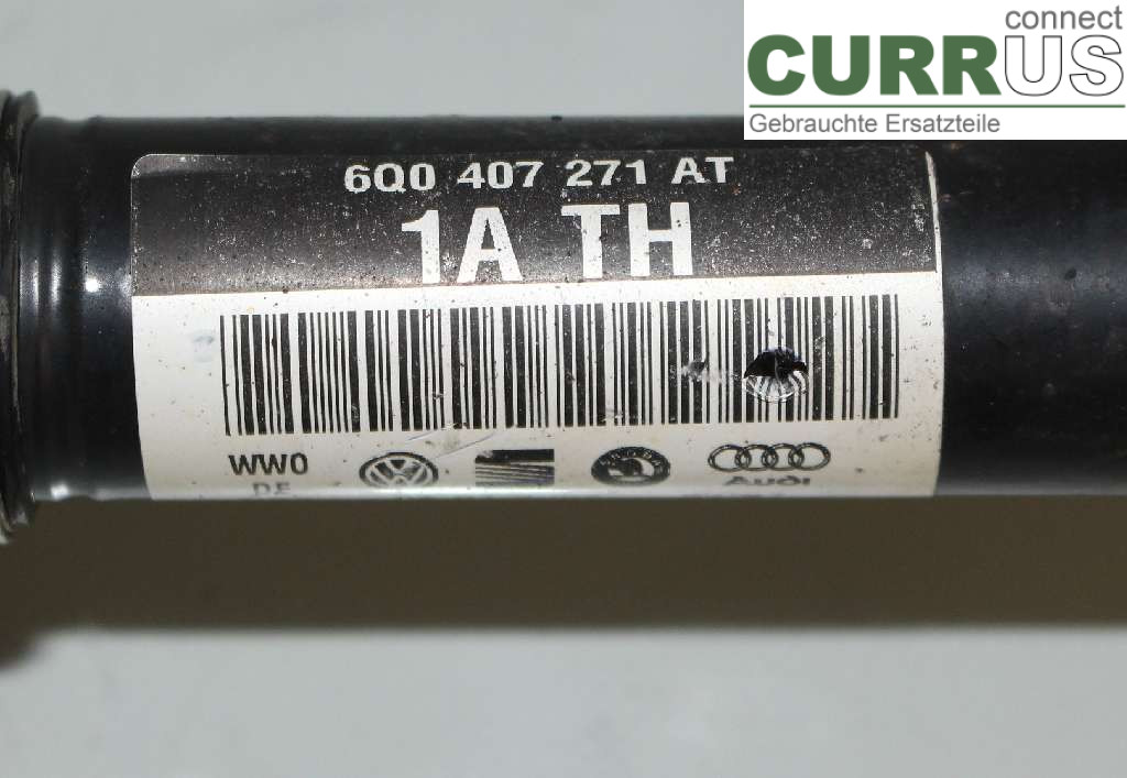 SKODA FABIA         07-14 Forakselsamling - 4WD 6Q0407451EX 1.2