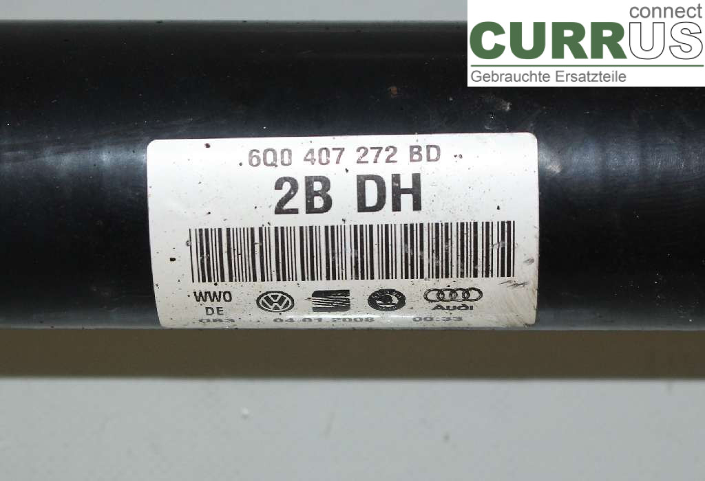 SKODA FABIA         07-14 Transmissionsdele 6Q0407272BD 1.2