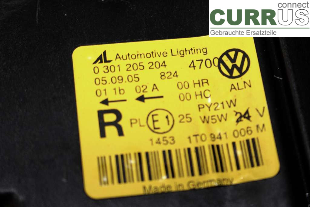 VW TOURAN 03-10 Manuelles 5-Gang-Getriebe 1T0941006R 2.0 TDI 140HK