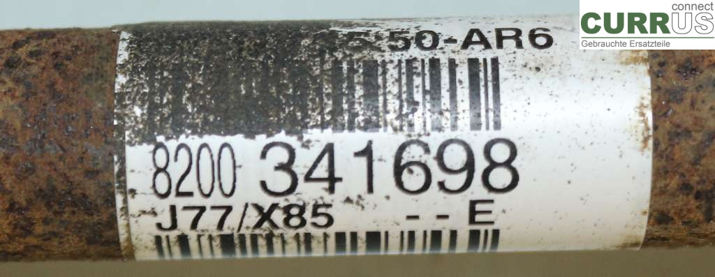 RENAULT CLIO III  09-12 Framaxelenhet (4WD) 8550501521 1.2 Eco2 55KW