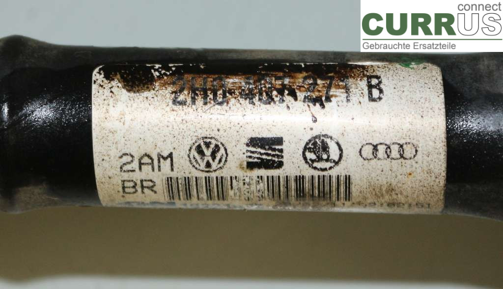 VW AMAROK  10-22 Front axle assembly (4WD) 2H0407271B 2.0 TDI