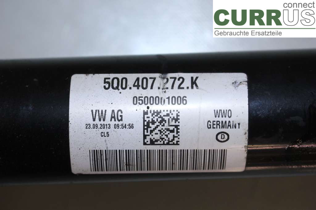 VW GOLF / E-GOLF VII 13-20 Transmission parts 5Q0407272K 1,6TDI R4 105HK