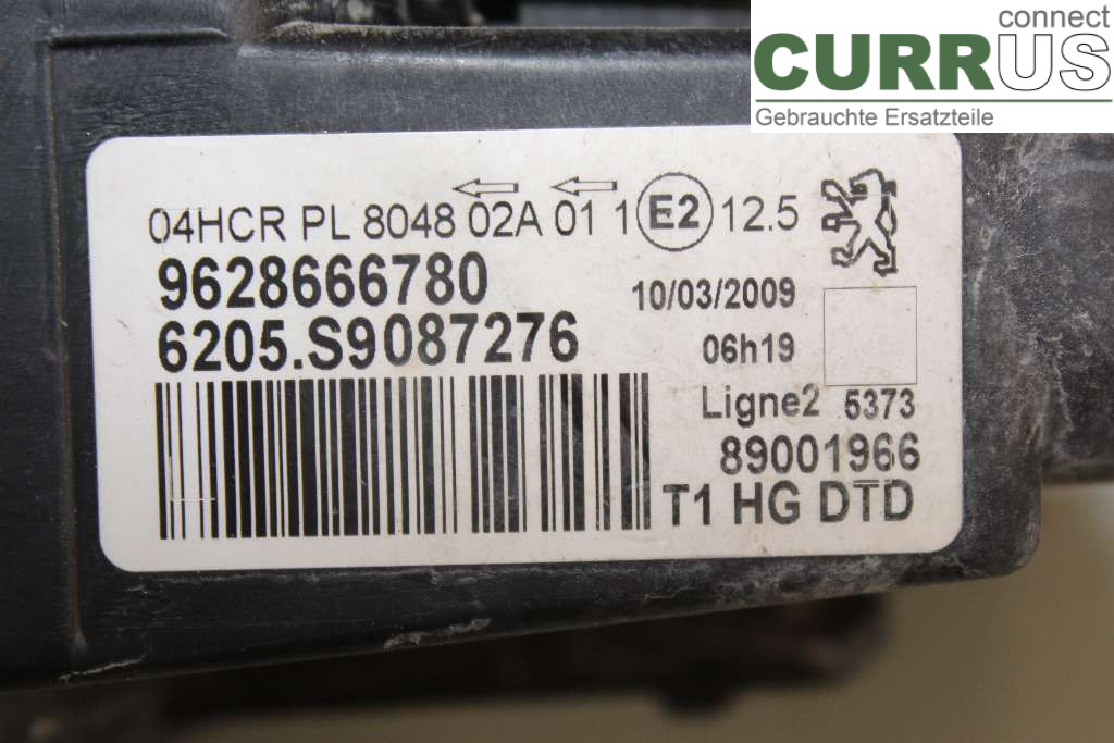 PEUGEOT 206  98-09 Manual gearbox (5-speed) 6205S9 1.4i 75HK