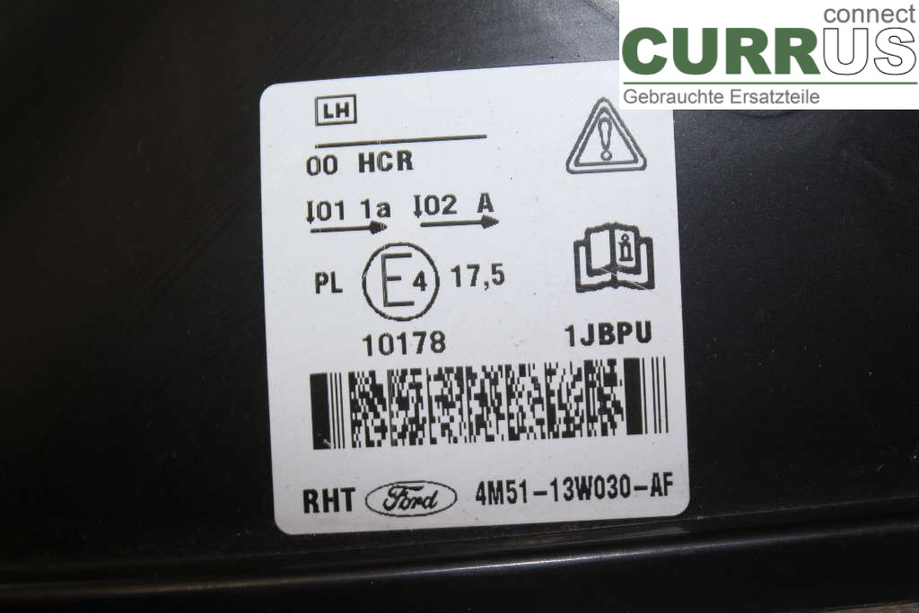 FORD FOCUS     04-07 Manuel gearkasse 4-trins 1480990 1,6TDCI 109HK
