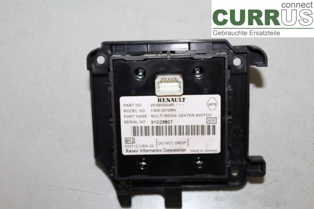 RENAULT MEGANE III 09-15 Gearkasse 7-trins 253B00345R K9K-834