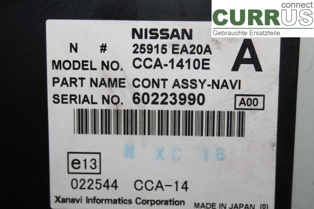 NISSAN NAVARA    05- Gearkasse 7-trins 25915-EP21A 2.5 DCI