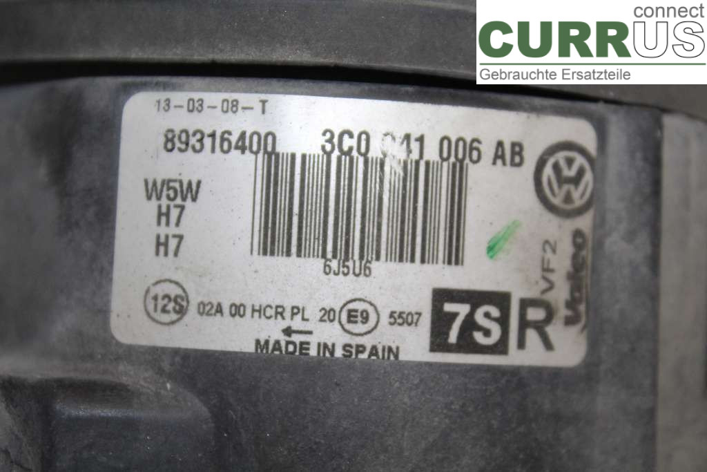VW PASSAT      05-10 Manuelles 5-Gang-Getriebe 3C0941006AA 1.8TSI 160HK