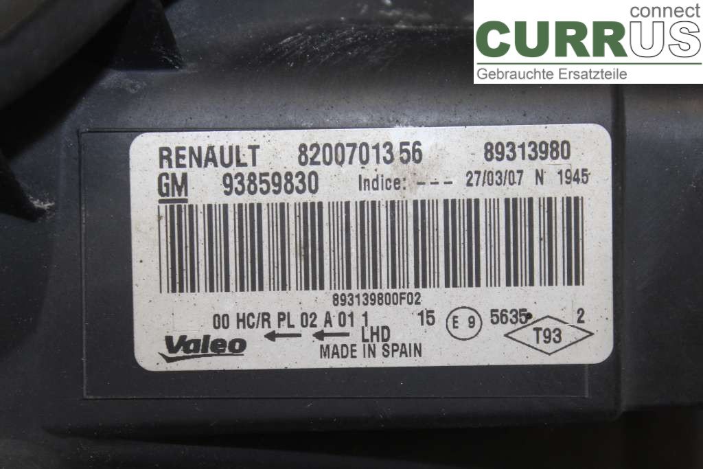 RENAULT TRAFIC   02-14 Manuel gearkasse 5-trins 8200701356 2,0 DCI 114HK