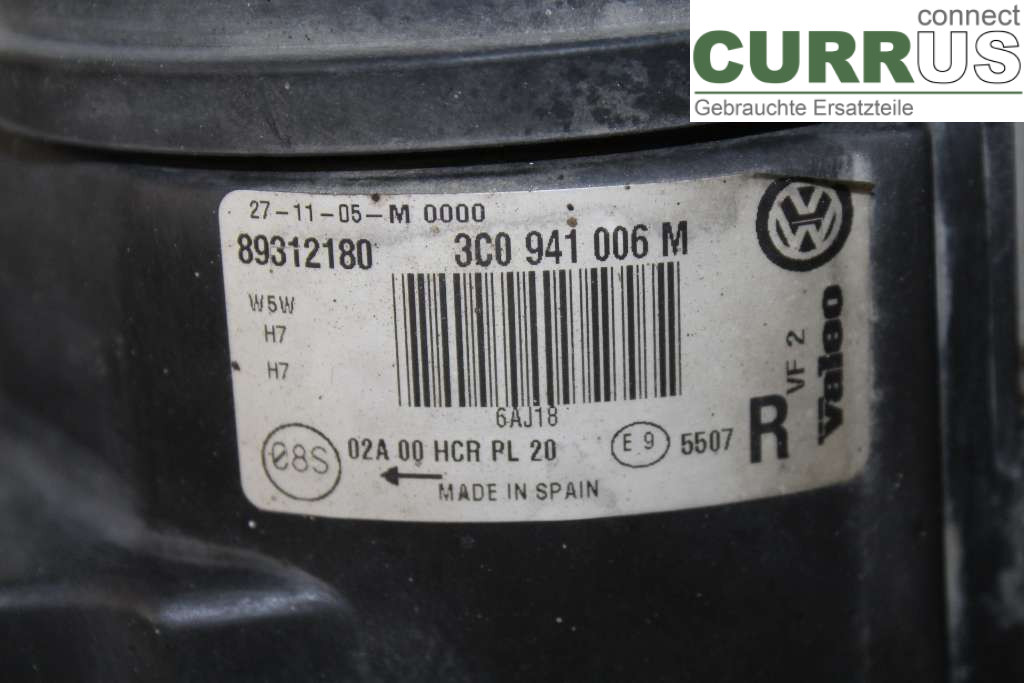 VW PASSAT      05-10 Manuelles 5-Gang-Getriebe 3C0941006AA 2.0TDI 140HK