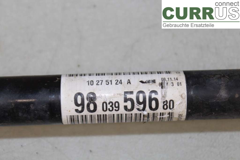 PEUGEOT 208 12-15 Części układu napędowego 9803959680 1.2I 82HK