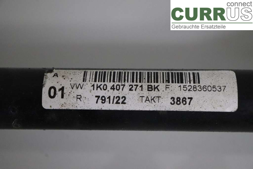 VW GOLF / E-GOLF VII   13-20 Forakselsamling - 4WD 1K0407271BK 1.2T R4 110HK
