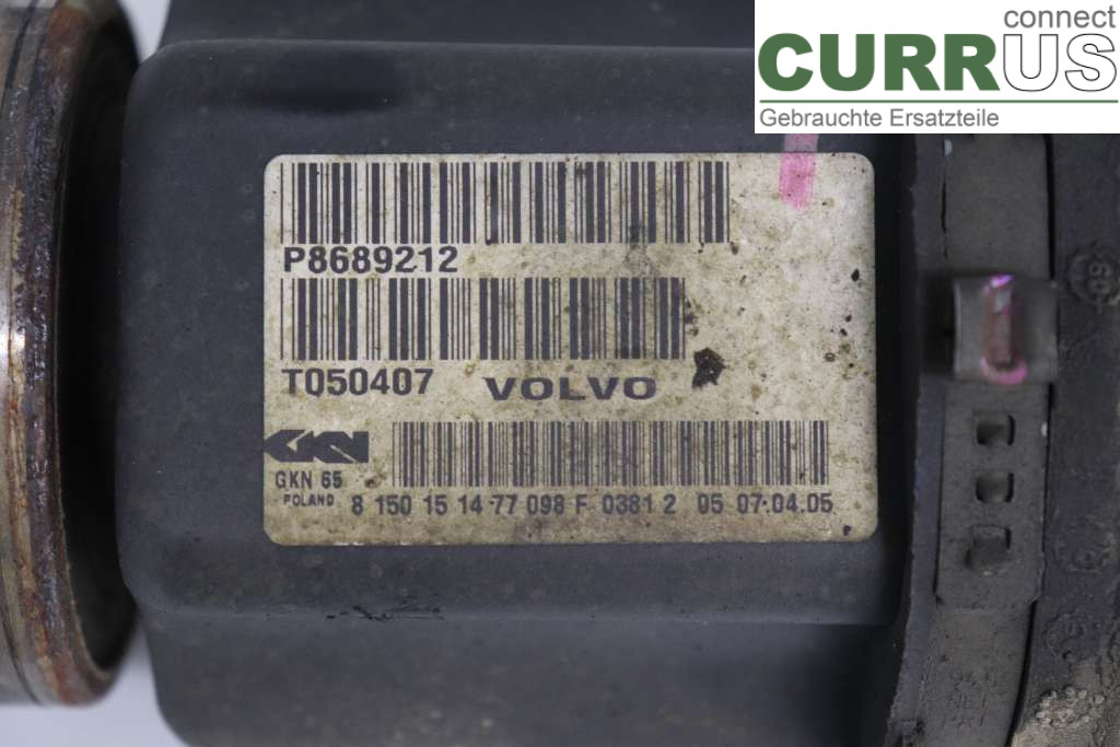 VOLVO V70      05-08 Transmission parts 8252047 2.4 D5 163HK