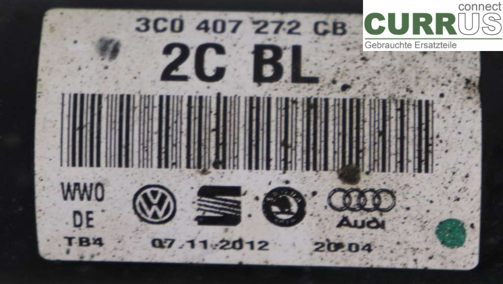 SKODA SUPERB      09-15 Pièces de transmission 3C0407452RX 2.0TDI 140HK
