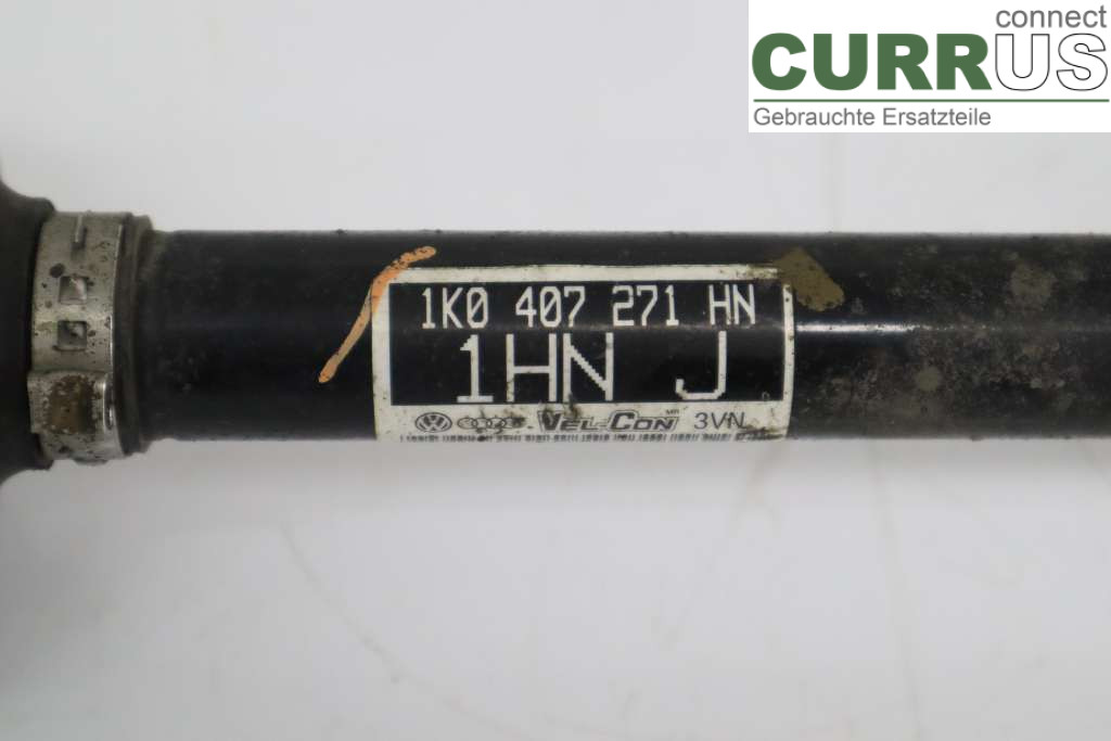VW GOLF VI     09-13 Front axle assembly (4WD) 1K0407271HN 1,6TDI R4 105HK