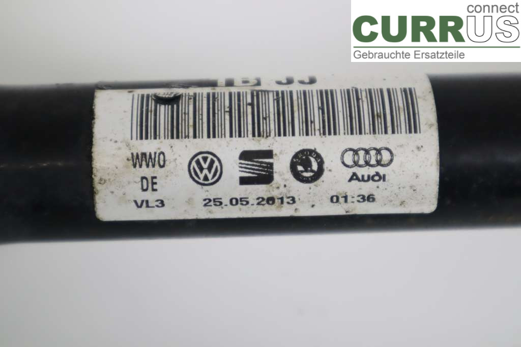 VW CADDY  11-15 Front axle assembly (4WD) 3C0407451FX 2.0TDI 110HK