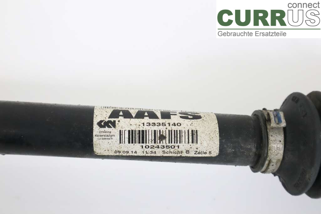 OPEL ASTRA  J    10-15 Vorderachse (4WD) 95520495 1,6 115HK