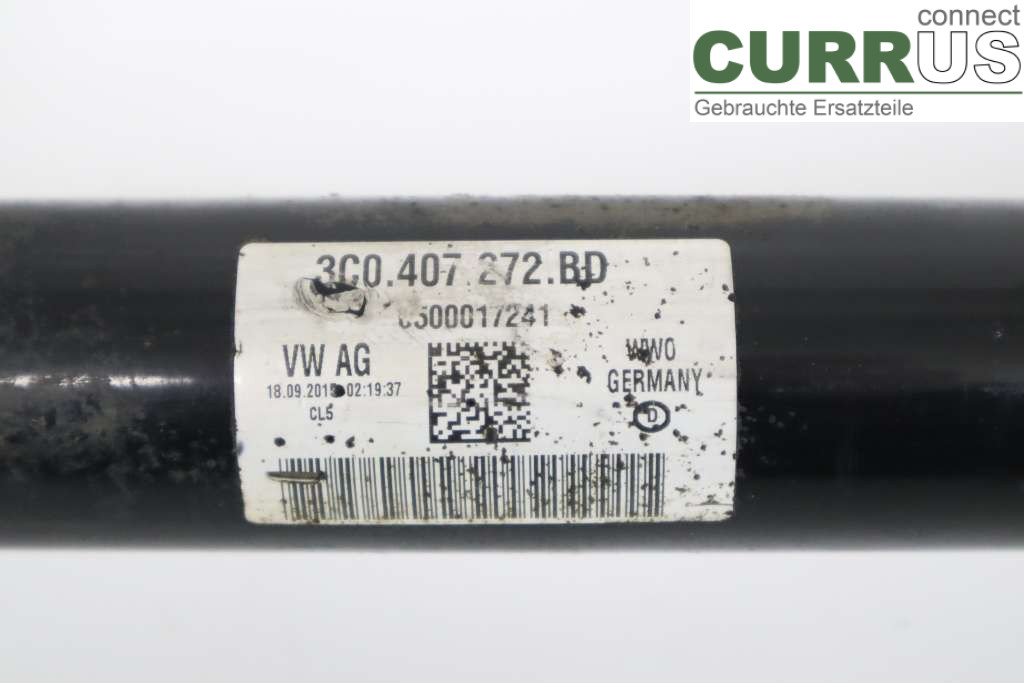 SKODA YETI Pièces de transmission 3C0407452HX 2.0TDI 150HK