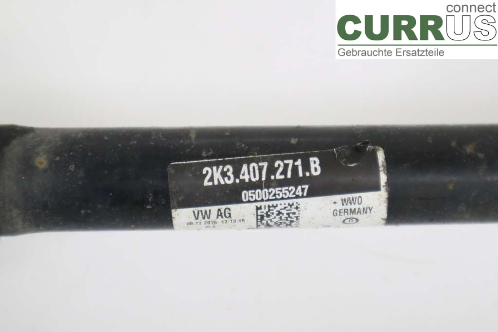 VW CADDY  16-20 Front axle assembly (4WD) 2K3407271BX 2.0TDI 102HK