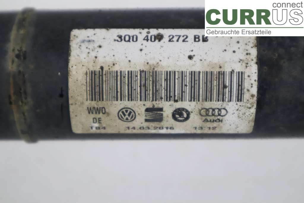 VW PASSAT  15-19 Transmissionsdele 3Q0407762JX 2.0TDI 190HK