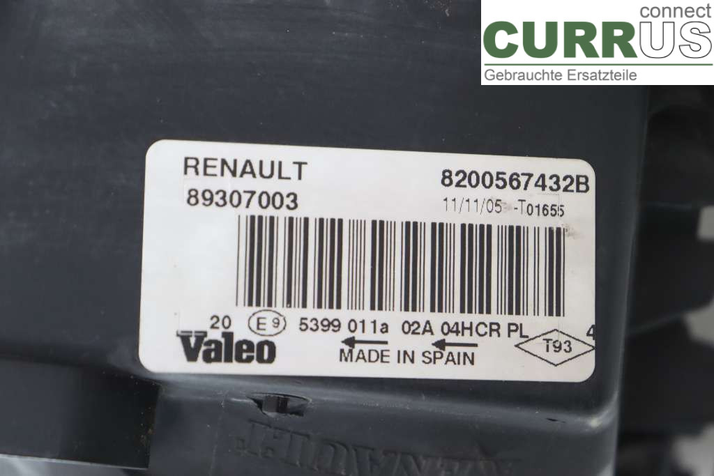 RENAULT MÉGANE II  03-05 Manuel gearkasse 5-trins 260108053R 1.6I