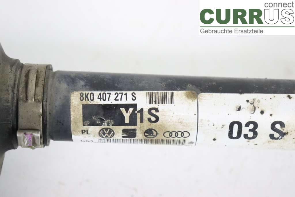 AUDI A5  07-16 Front axle assembly (4WD) 8K0407271AK 2,7TDI 190HK