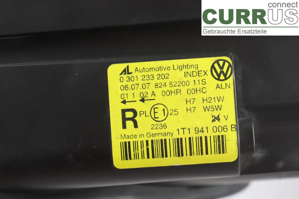 VW TOURAN 03-10 Boîte manuelle 5 vitesses 1T1941006B BLS
