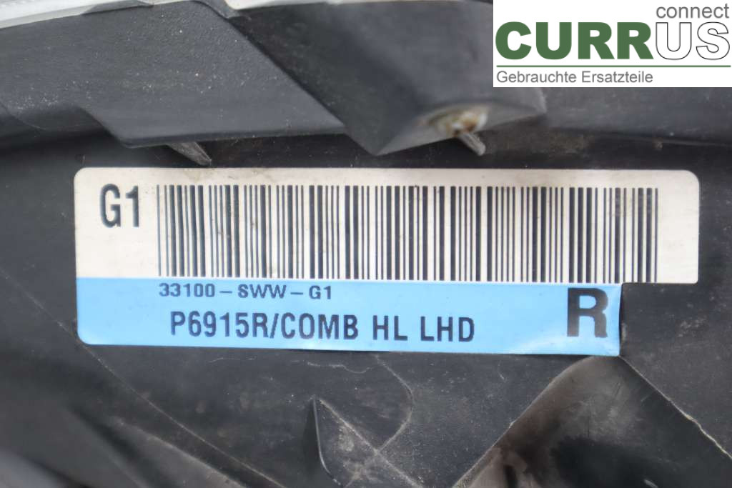 HONDA CR-V     07-12 Manuel gearkasse 5-trins 33101-SWW-G11 N22B3