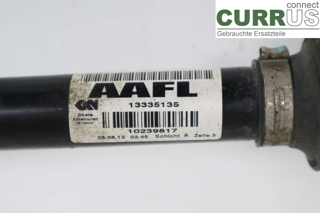 OPEL ASTRA  J    10-15 Vorderachse (4WD) 13335135 1,7CDTI 110HK