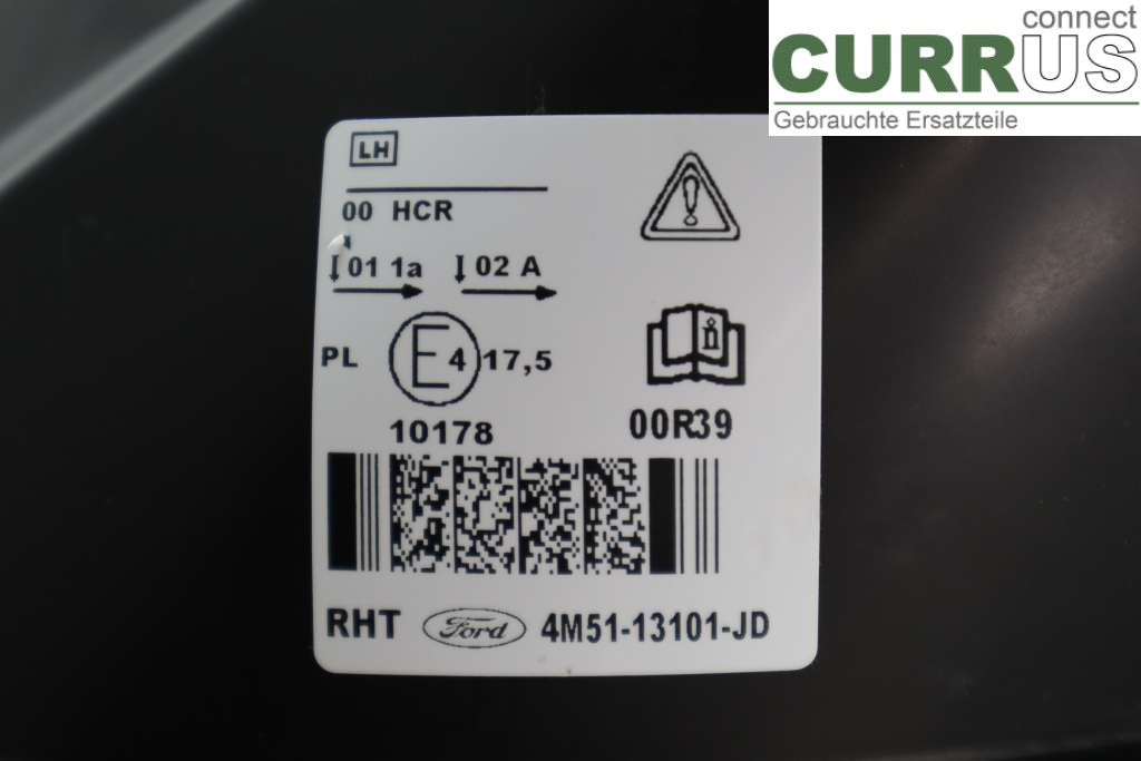 FORD FOCUS     04-07 Manuel gearkasse 4-trins 1480996 