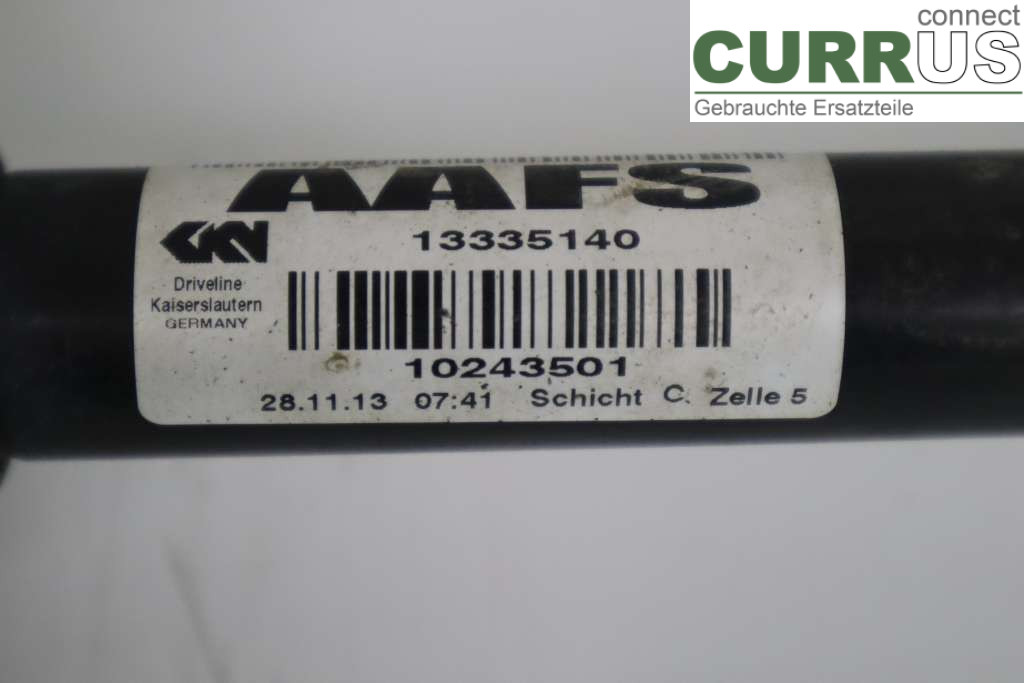 OPEL ASTRA  J    10-15 Vorderachse (4WD) 95520495 1.6I 116HK