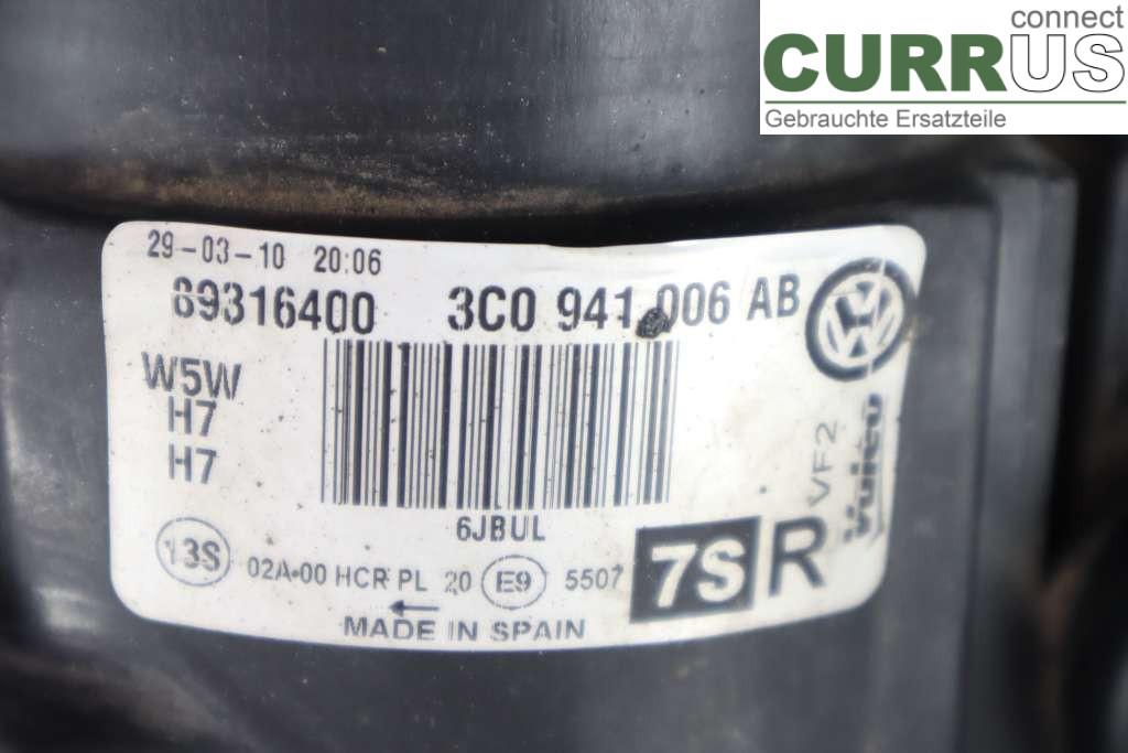 VW PASSAT      05-10 Manuelles 5-Gang-Getriebe 3C0941006AA 2,0tdi