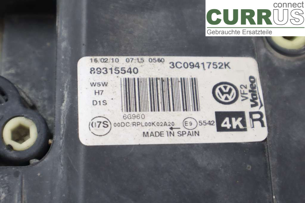 VW PASSAT      05-10 Manuelles 5-Gang-Getriebe 3C0941754K CBBB
