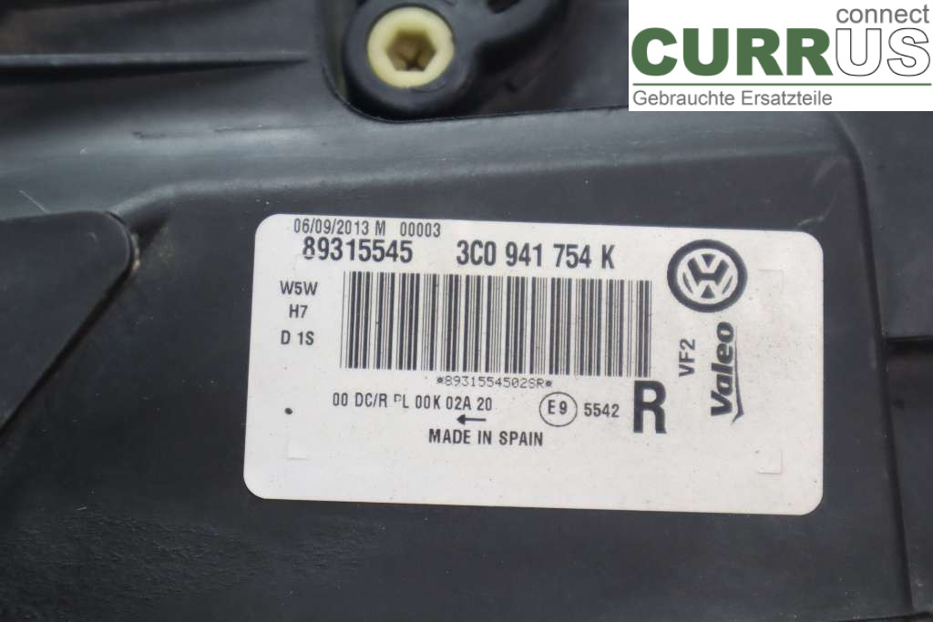 VW PASSAT      05-10 Manuelles 5-Gang-Getriebe 3C0941754K 3.2I