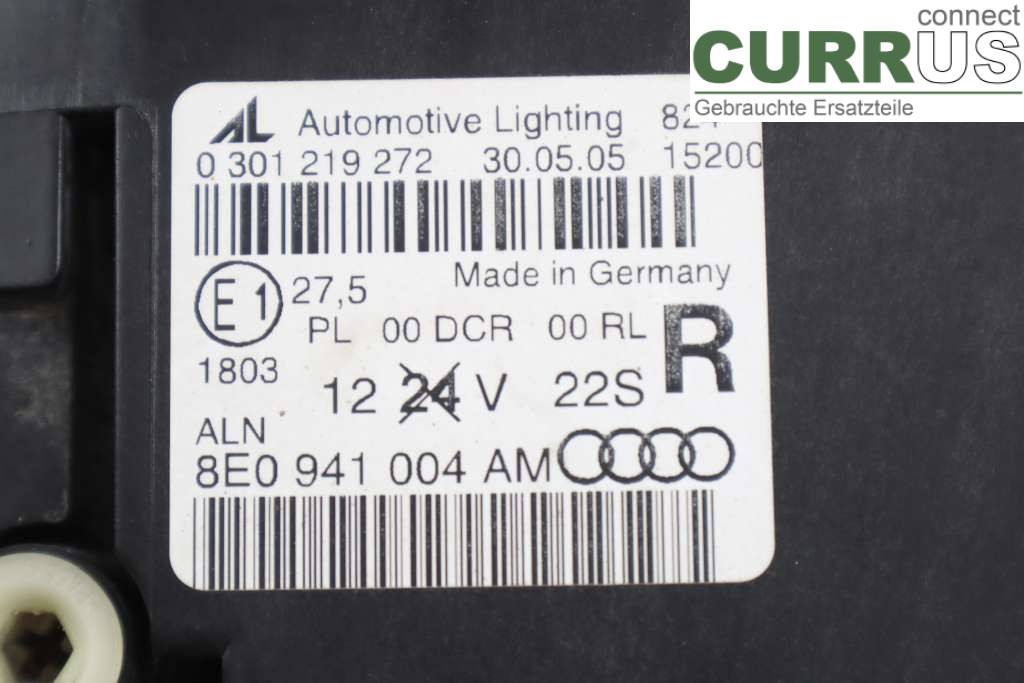AUDI A4/S4  05-07 Manual gearbox (5-speed) 8E0941030AS 2.0TFSI