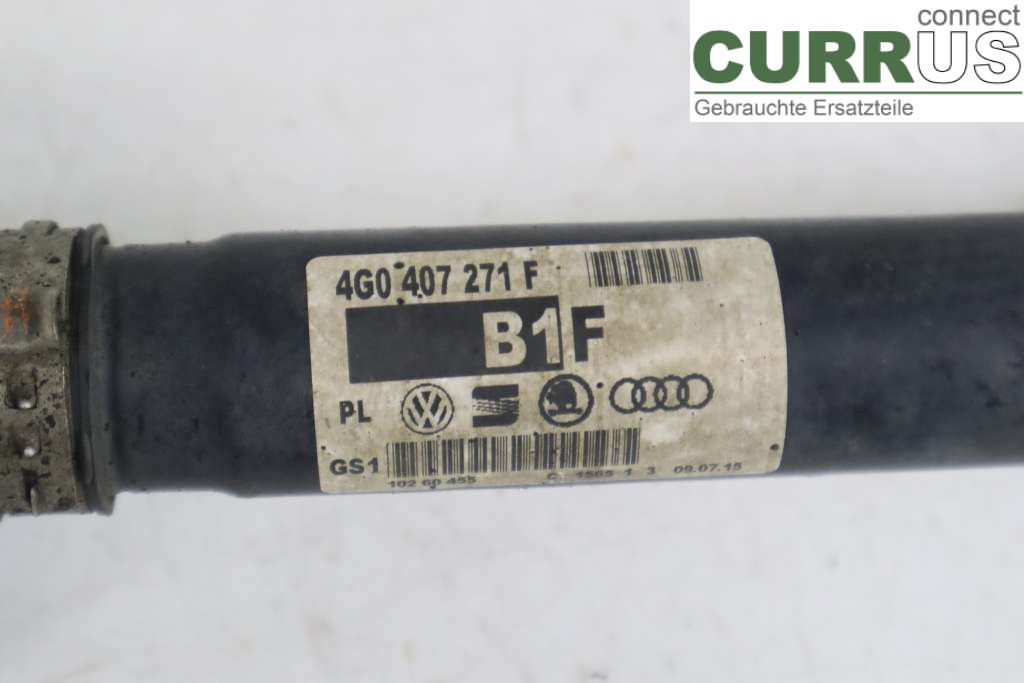 AUDI A6 ALLROAD 4G 12-18 Front axle assembly (4WD) 4G0407271F CRTE