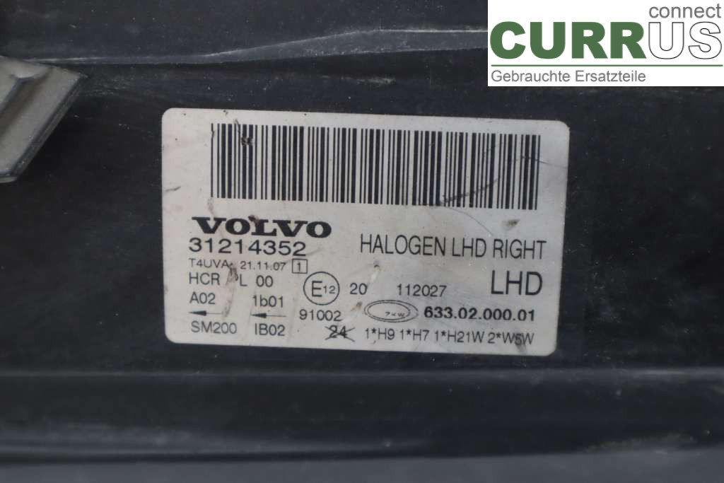 VOLVO V70      08-13 Manualna skrzynia 5-biegowa 31214352 B4204S4