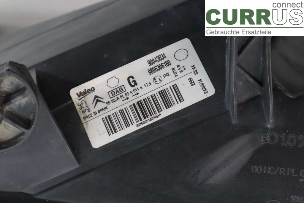 CITROEN BERLINGO  08-18 Manuel gearkasse 4-trins 9806306180 9HF