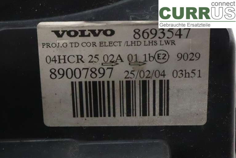 VOLVO V70      00-04 Manuelles 4-Gang-Getriebe 8693567 D5244T