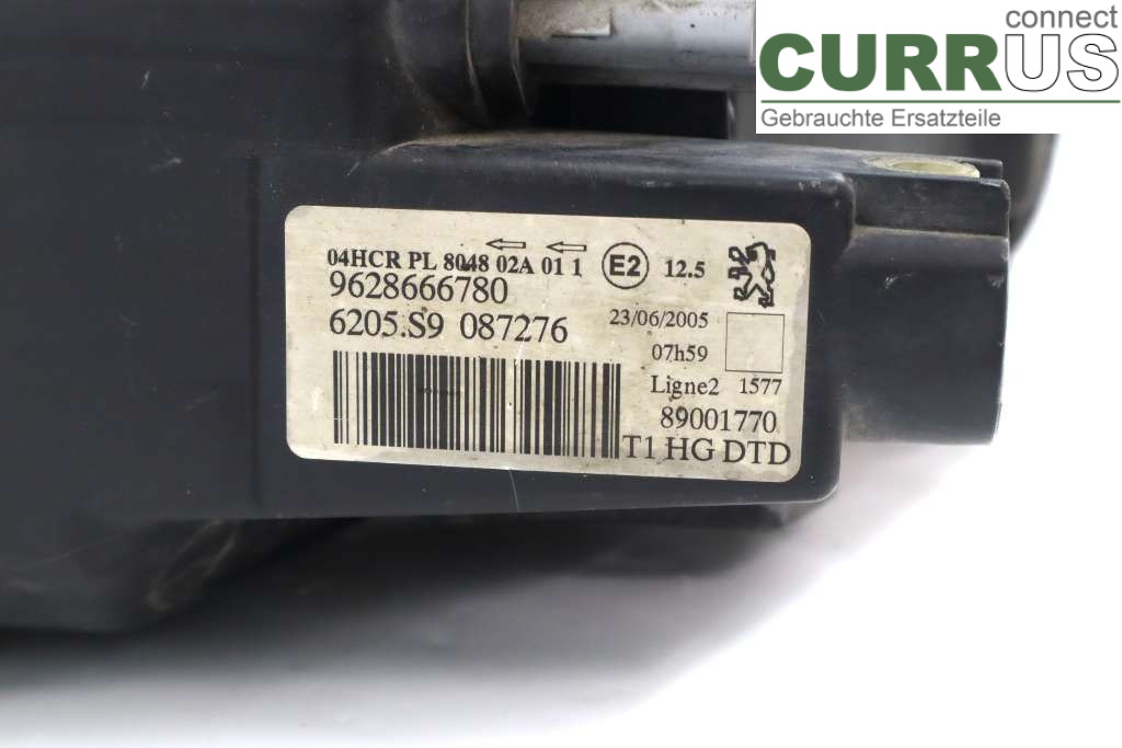 PEUGEOT 206  98-09 Manual gearbox (5-speed) 6205S9 KFW