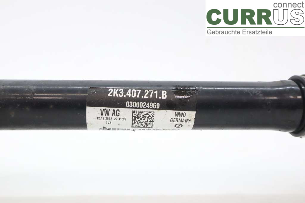 VW CADDY  11-15 Front axle assembly (4WD) 2K3407271BX CAYD