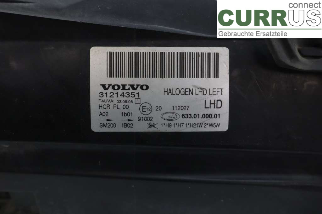 VOLVO V70      08-13 Manual gearbox (4-speed) 31214351 B4204S4
