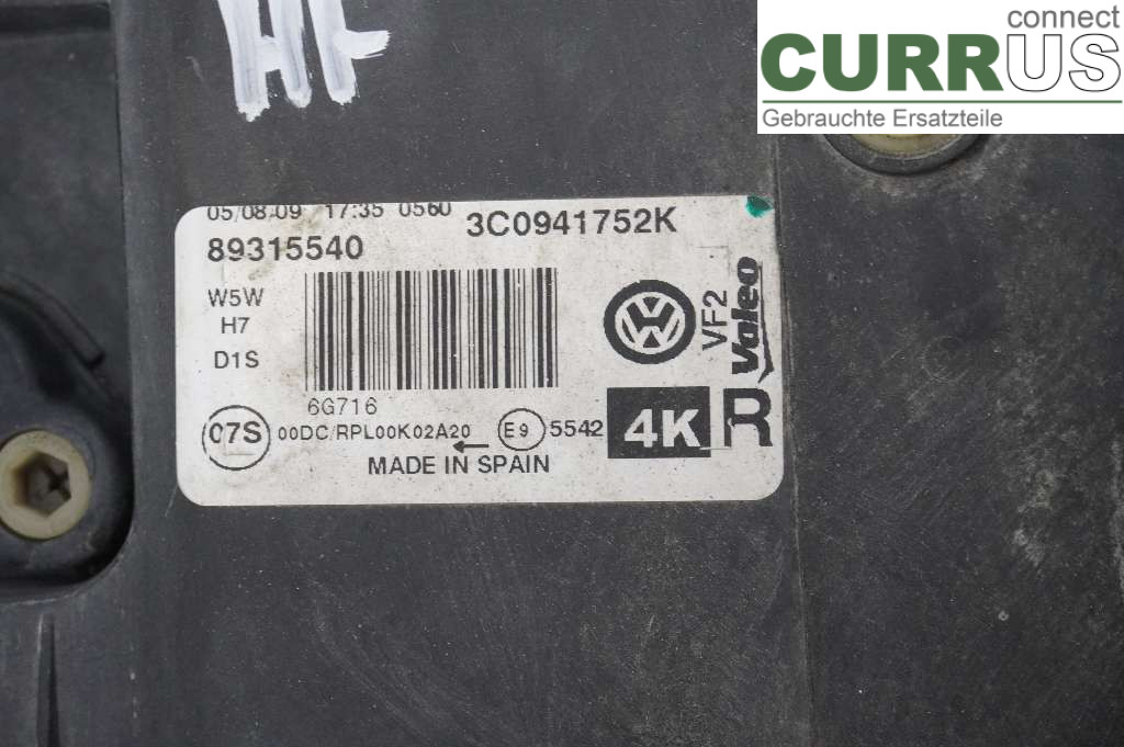 VW PASSAT      05-10 Manuelles 5-Gang-Getriebe 3C0941754K CBBB
