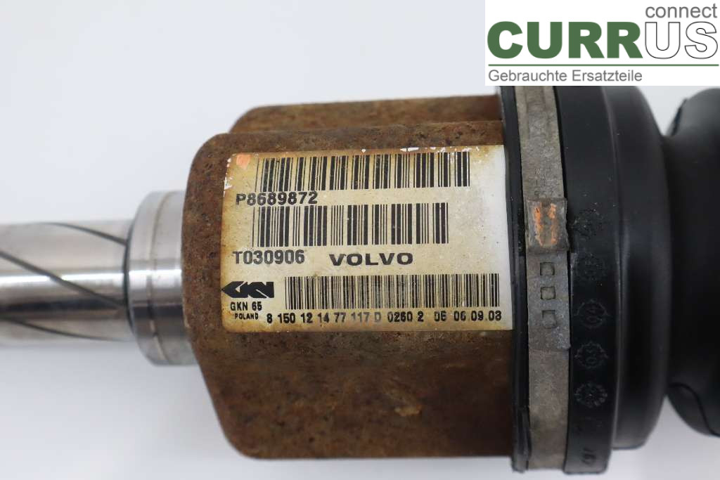 VOLVO S60      01-04 Front axle assembly (4WD) 8252035 B5244S2