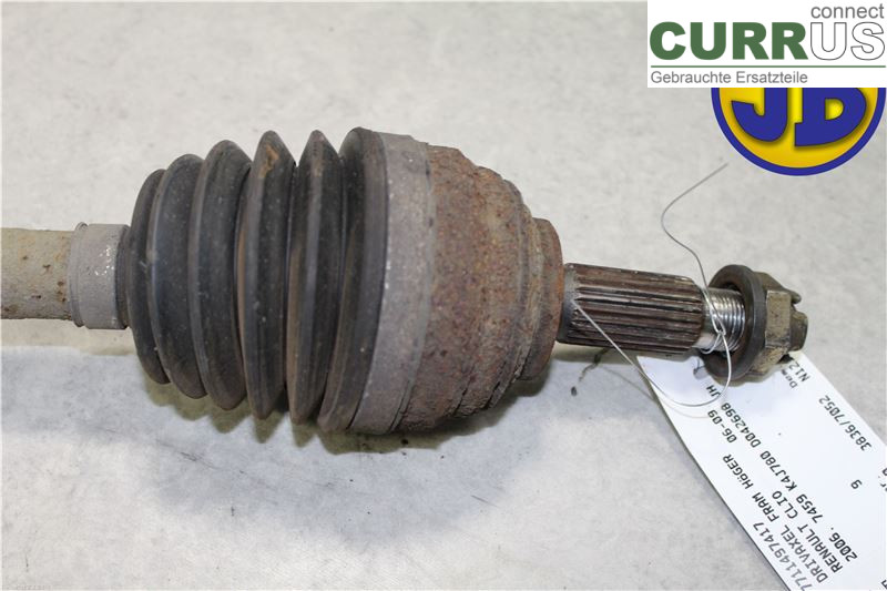 RENAULT CLIO III  06-09 Transmission parts 7711497417 K4J780 D042698